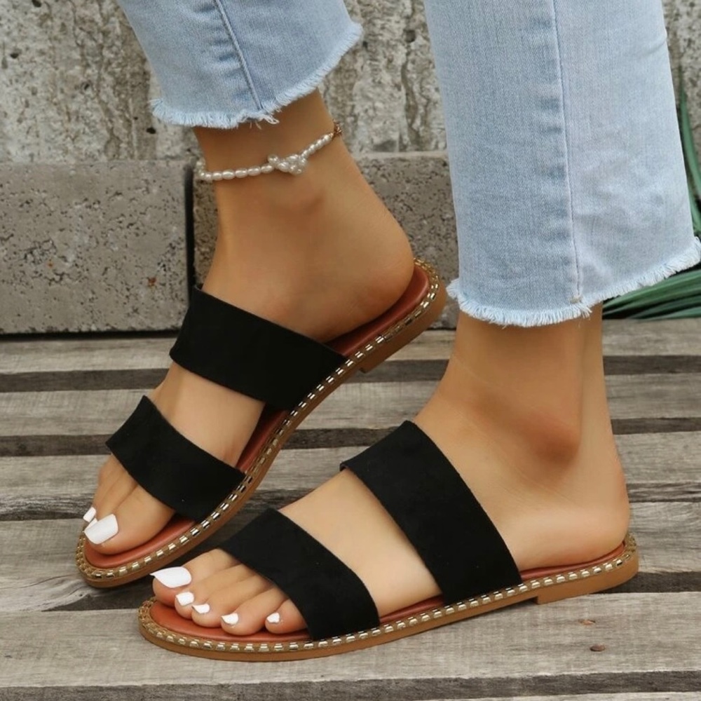 NIB Shein Strap Slide Sandals